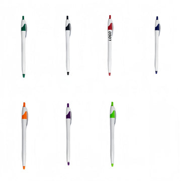 Retractable Ballpoint Pen Black Ink Quick Dry Pen