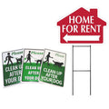 Corrugated Yard Signs With Stakes