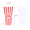 7 ½″ H Plastic Full-Color Printing Popcorn Buckets