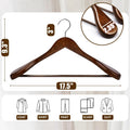 Wide Shoulder Wooden Hangers