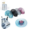 Custom Rainbow Metallic Coil Spring For Kids