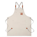 Baking Shop Work Canvas Apron With Adjustable Straps