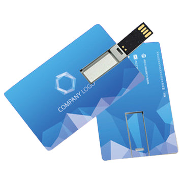 Customized Color Printed 8GB Credit Card USB Drive