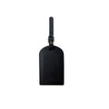 Faux Leather Luggage Tag