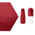 Mini 5 Foldable Rain Umbrella With Cute Capsule Case