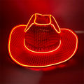 Led Fluorescent Colorful Straw Hat