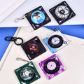 Acrylic Nfc Vinyl Record Keychain