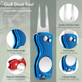 Foldable Golf Divot Repair Tool
