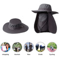 Breathable Wide Brim Summer UV Protection Hat