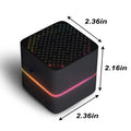 Full Color Mini Bamboo Illuminated Wireless Speaker