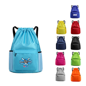 Large Size Dry-Wet Separation Drawstring Backpack
