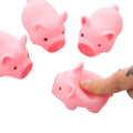 Mini Pink Squeaky Pig Toy Squeaker Bath Toy Rubber Bath Pig