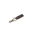 Vintage Faux Leather Keychain