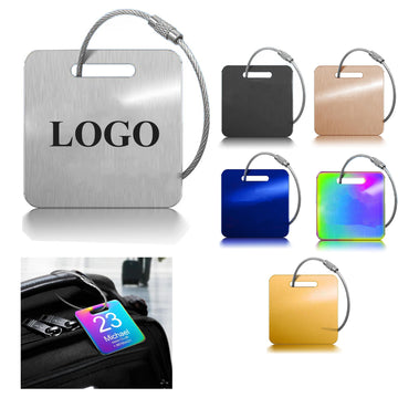 Stainless Steel Luggage Tag