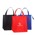 Insulated Non-Woven Grocery Tote Bag With Zipper