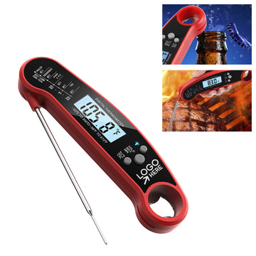 Foldable Waterproof Digital Instant Read Meat Thermometer