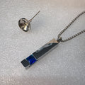 Hexagon Stainless Steel Urn Necklace