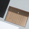 A4 Document Bag With Snap Closure