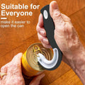 J Shape Can Opener Easy Grip Soda Beer Tab Lifter Tool