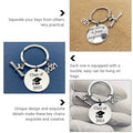 Metal Keychain Memorial Decoration