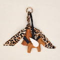 Pegasus Bag Charm With Silk Scarf