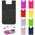 2 Pockets Silicone Phone Wallet