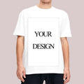 Round neck men's and women's short-sleeved T-shirt cotton