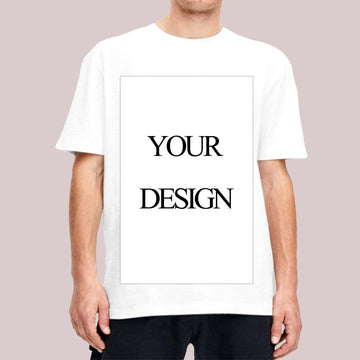Round neck men's and women's short-sleeved T-shirt cotton
