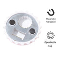Multifunction Beer Bottle Opener Fridge Magnet Sticker