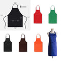 Polyester-Cotton Kitchen Apron With Pockets