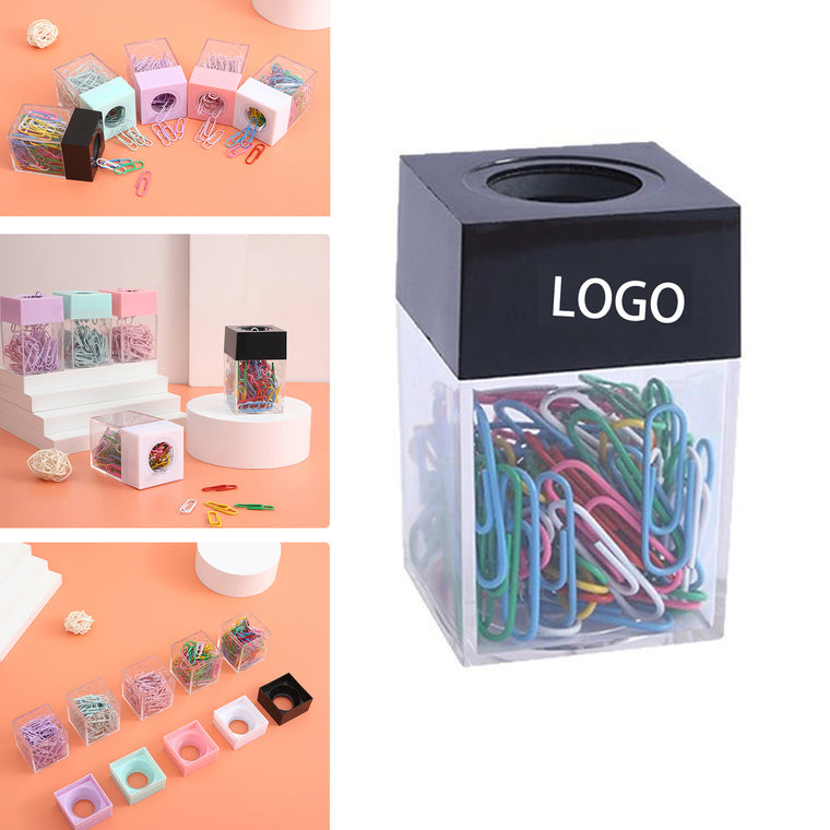 Small Clip Dispenser with Magnetic Top