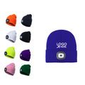 LED Lighted Knit Beanie Hat
