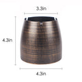 Versatile Ashtray With Lid And Smoke Pillar