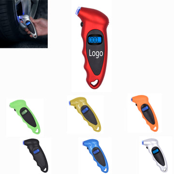 Digital Tire Pressure Gauge With Backlit Lcd