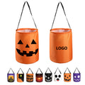 Led Halloween Party Favor Bags With Pumpkin Smile Face