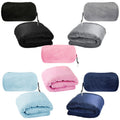 Portable Soft Travel Blanket Pillow