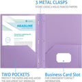 Plastic Folder With Prongs 2 Pocket