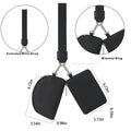 Mini Zip Dual Pouch Wristlet