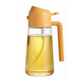 16oz Glass Olive Oil Sprayer 2 In 1 Dispenser