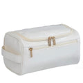 PU Leather Hanging Travel Shaving & Grooming Kit Bag