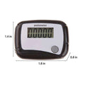 Digital Fitness Pedometer W/Clip