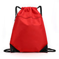 Waterproof Drawstring Backpack with Zipper Pocket