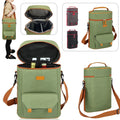 Insulated Wine Cooler Bag With Shoulder Strap