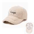 Adjustable Autumn Winter Lamb Hair Cap Warm Baseball Hat
