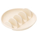 Round Silicone Taco Holder Plate