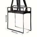 Pvc Clear Stadium Approved Tote Bag
