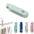 Portable 7-Hole Foldable Travel Hanger