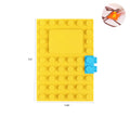 Silicone Cover Notebook With Closure