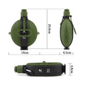580Ml Large Capacity Silicone Compass Water Bottle