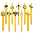 Cute Cartoon Bee PVC Frosted Pen